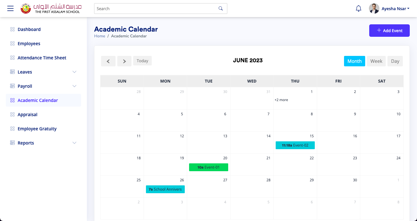 Employee document management HRMS portal Qatar