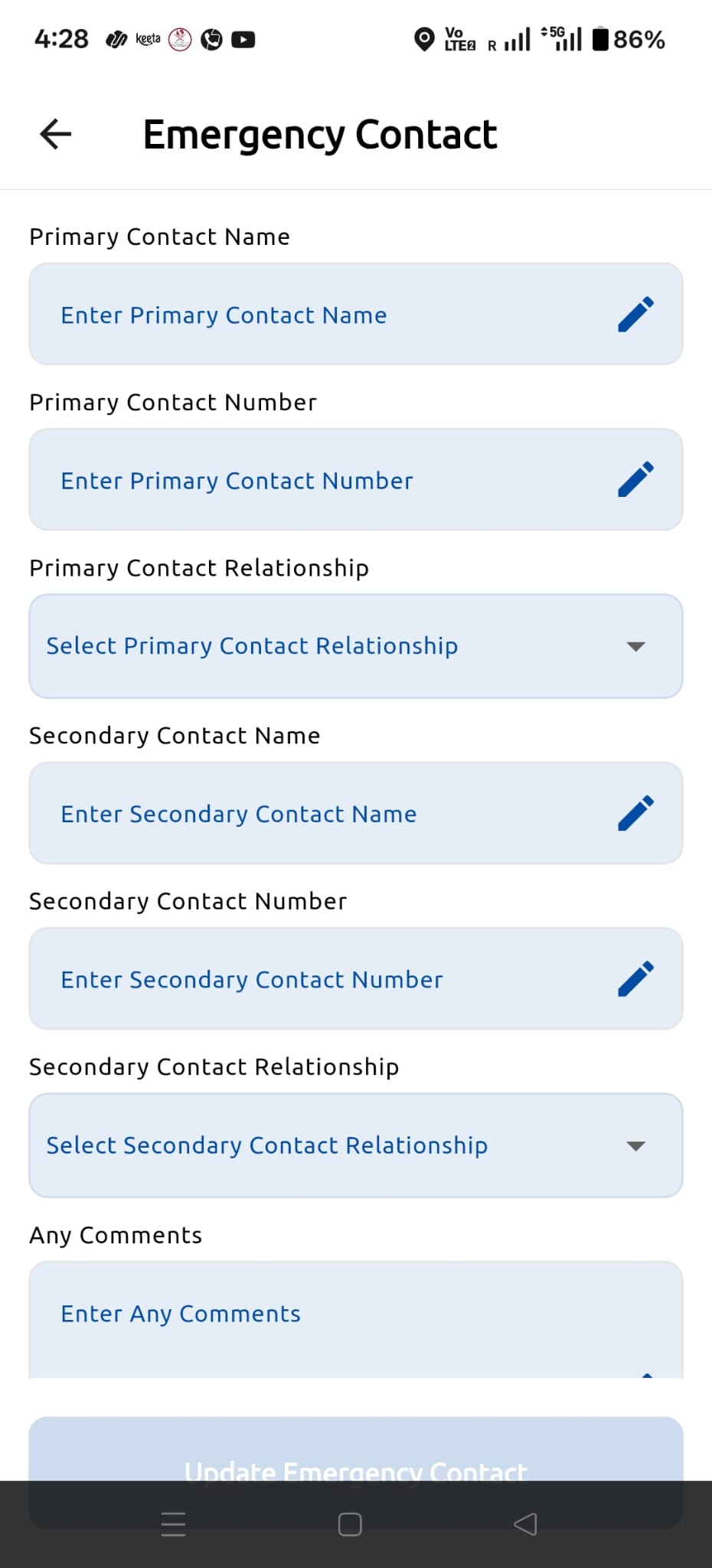 Employee attendance tracking mobile app HRMS Qatar